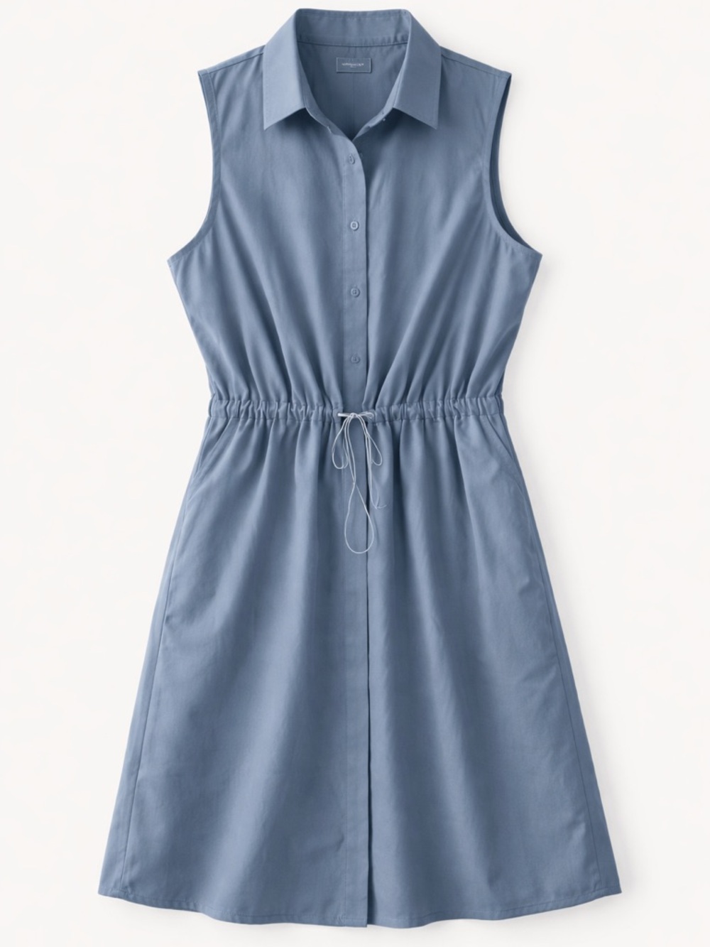 NIC+ZOE | Tech Stretch Slate Blue Midi Dress Travel Ready Athleisure Size Large